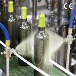 External Mix Wide Angle Flat Fan Atomizing Nozzle